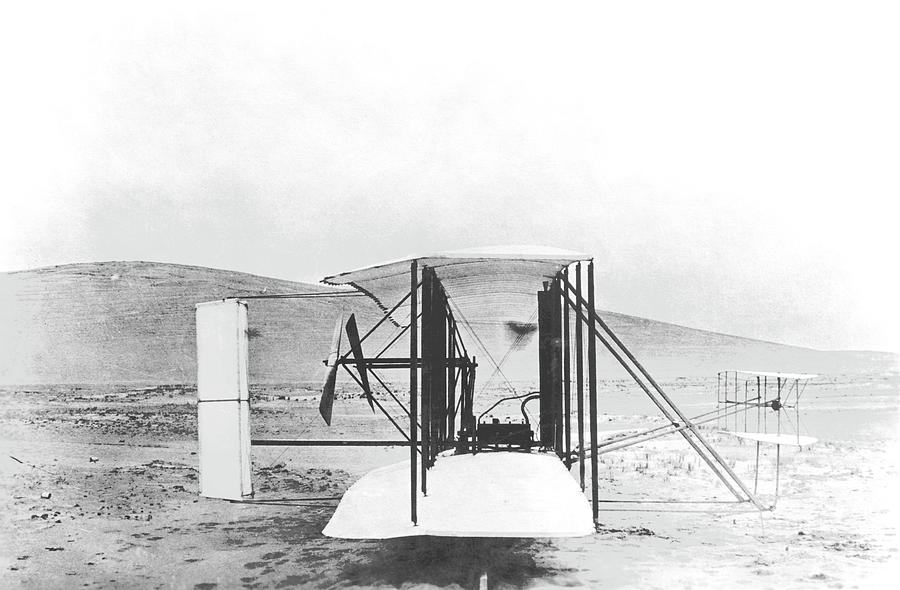 Wright Flyer Photograph by Us Air Force/science Photo Library Library