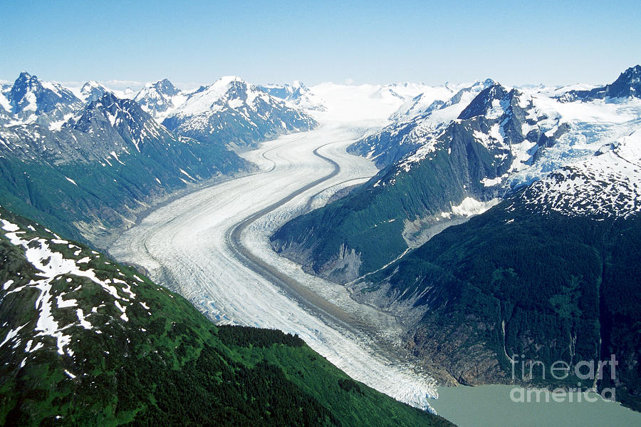 Wright Glacier, Alaska Photograph by Gregory G. Dimijian, M.D.