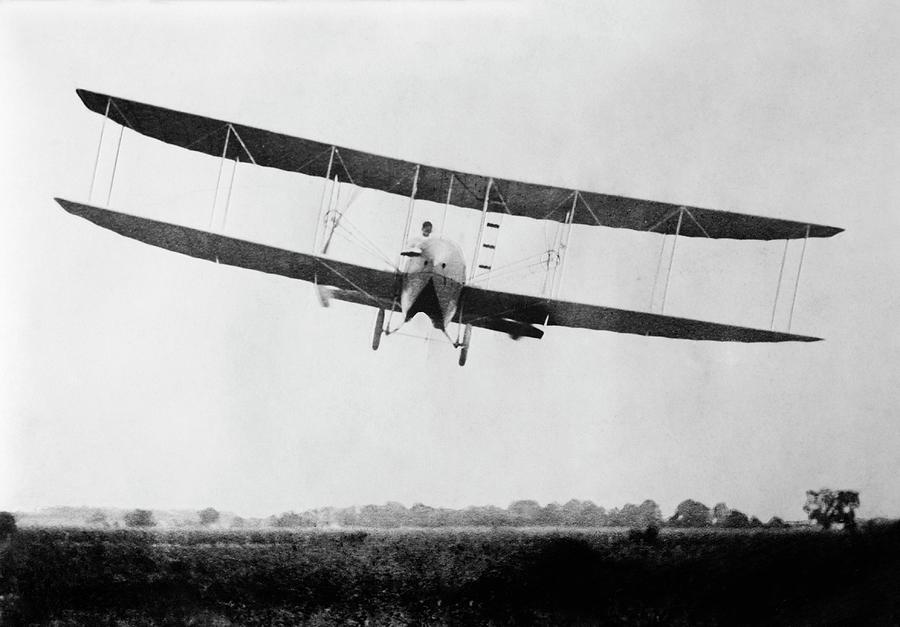 Wright Model H Airplane Photograph by Library Of Congress