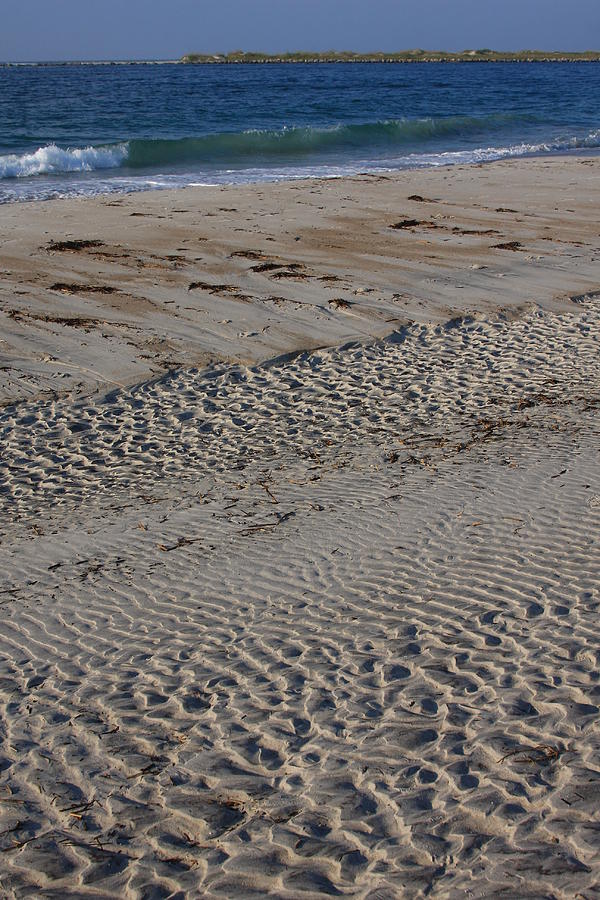 Wrightsville Beach Ripples In The Sand Photograph