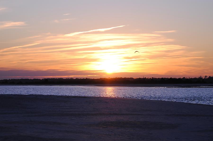 Wrightsville Beach Sunset Photograph by Kelly Nowak