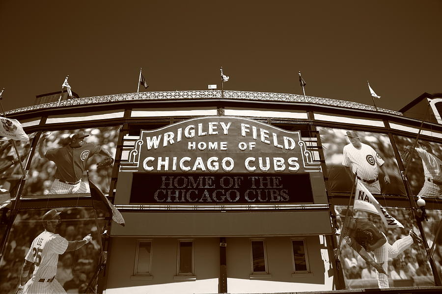 Chicago - Wrigley Field 2010 #2 Photograph by Frank Romeo - Fine Art America