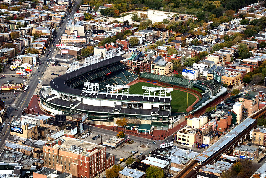Wrigley Field Chicago Sports 01 Photograph by Thomas Woolworth
