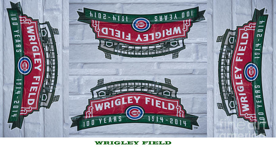 Wrigley Field - One Hundred Years Old Photograph by David Bearden