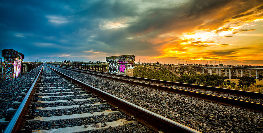 Wrong Side Of The Tracks Photograph by Adis Zornic