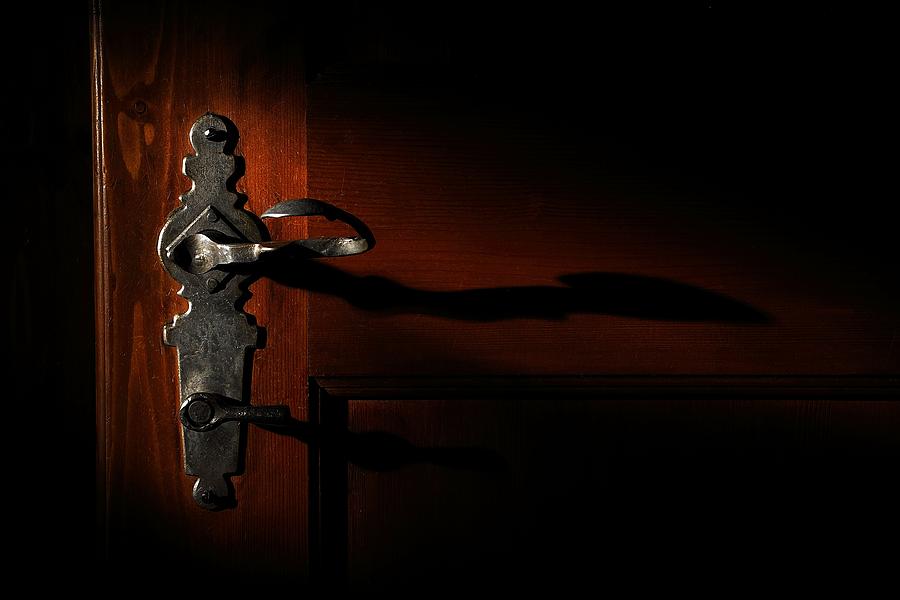 Wrought Iron Handle Photograph by David Andersen