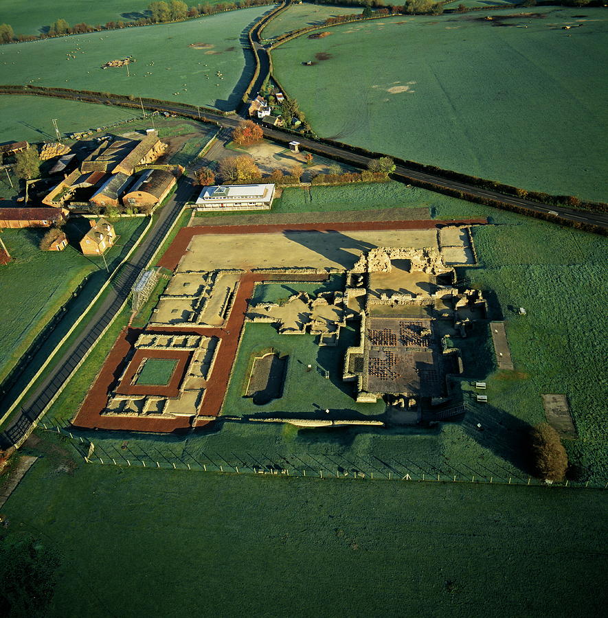 Wroxeter Roman City Remains Photograph by Skyscan/science Photo Library