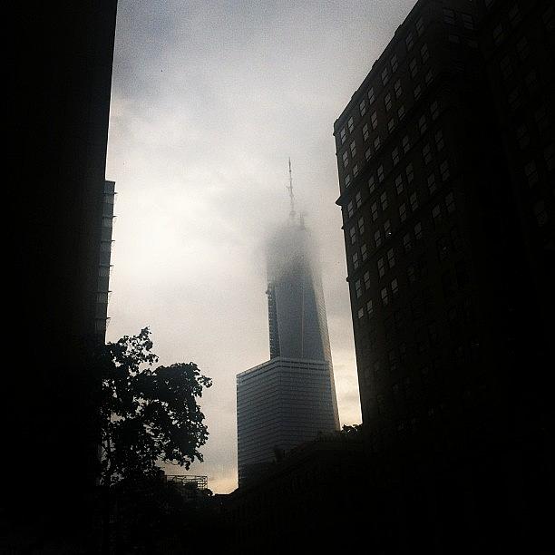 Wtc After An Afternoon Thunderstorm Photograph by Allison Clayton
