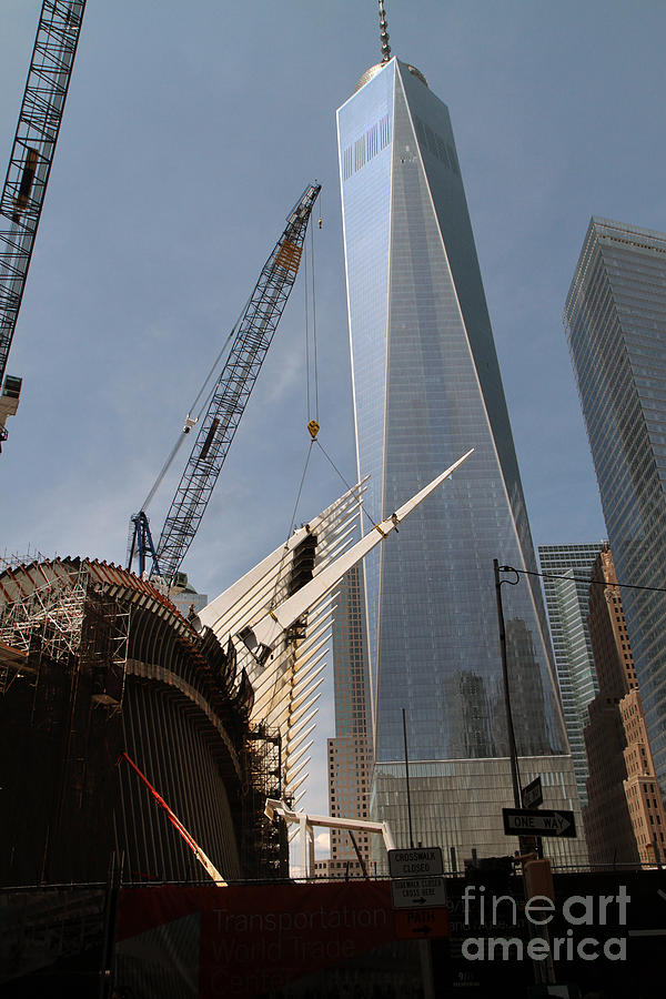 WTC Oculus Construction Photograph by Steven Spak