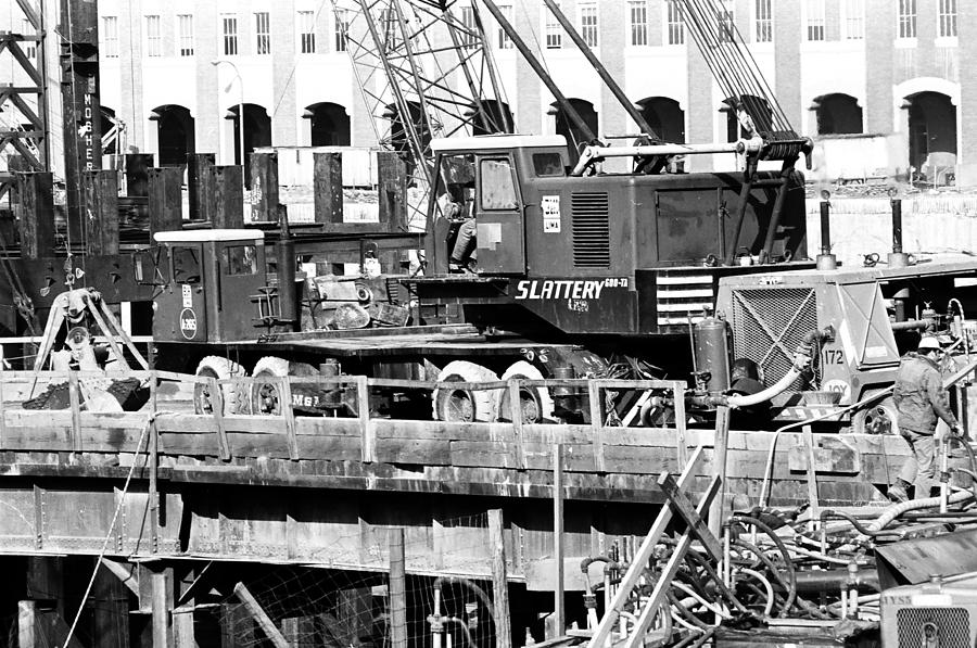 WTC Truck crane Photograph by William Haggart