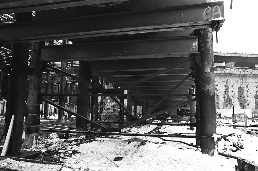 WTC Under Path tracks Photograph by William Haggart