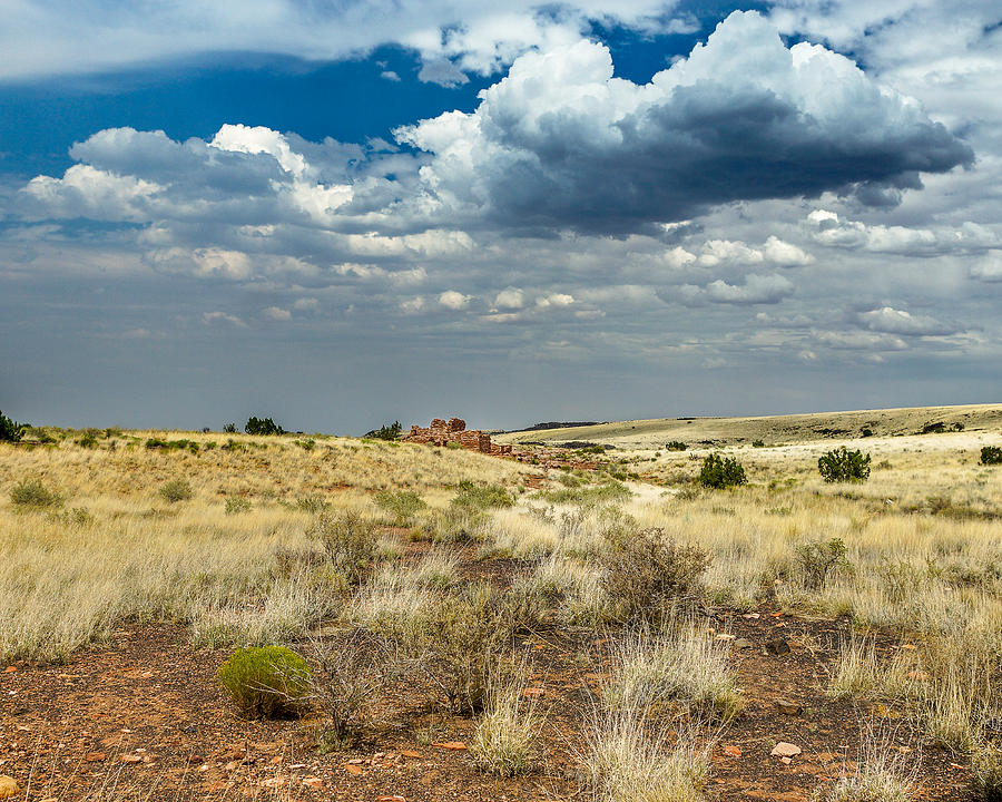 Wupatki National Monument Box Canyon Area ruins Photograph by Chris Bordeleau