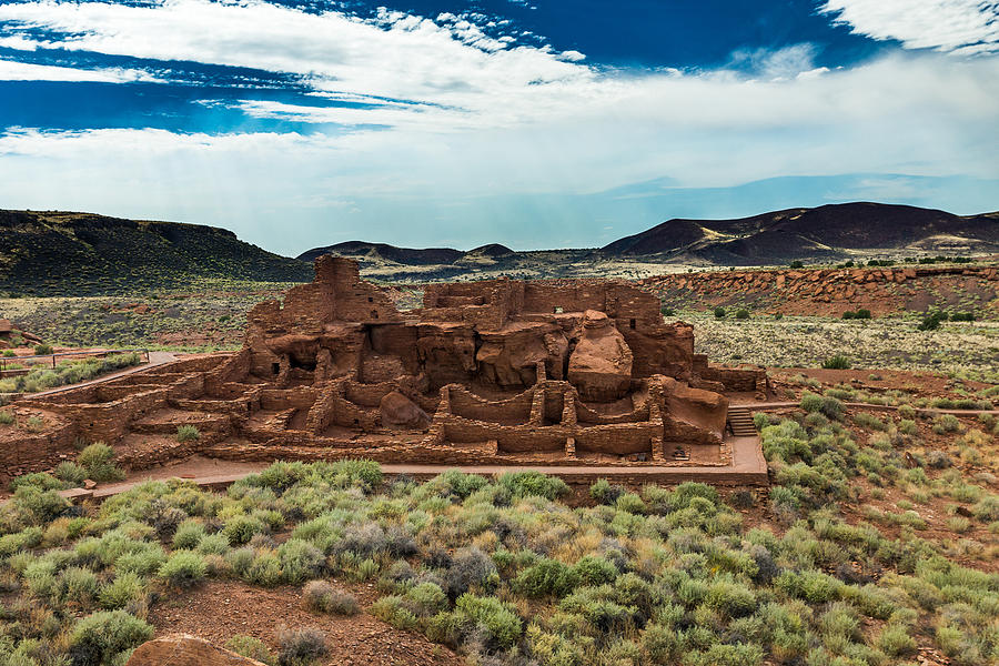 Wupatki Pueblo Photograph by Chris Bordeleau