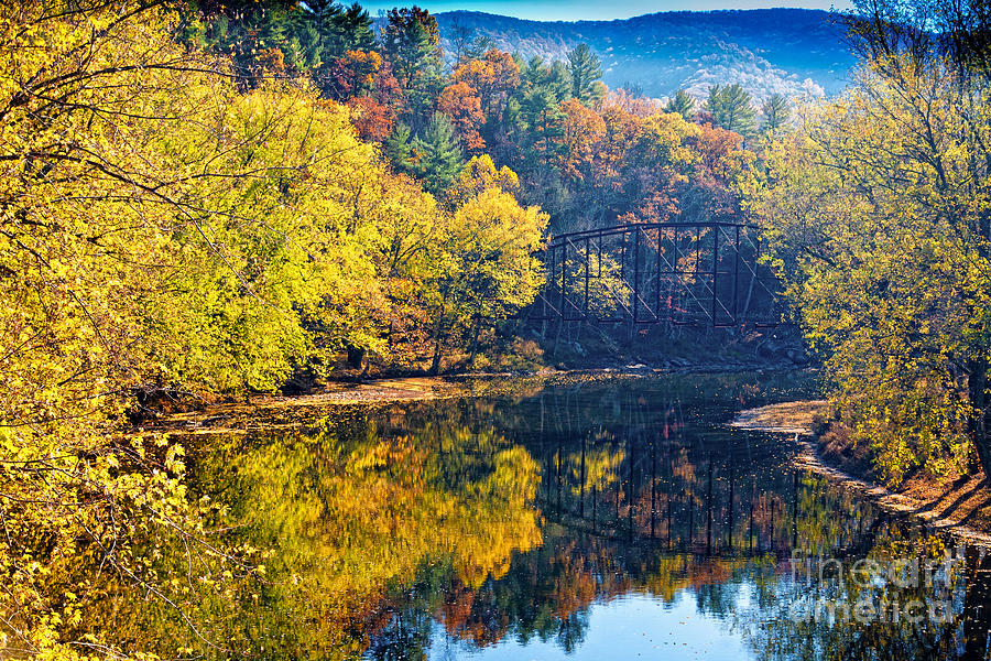 WV Fall Photograph by Ronald Lutz