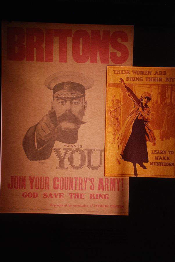 WW1 Recruitment Posters Photograph by Kenny Glover