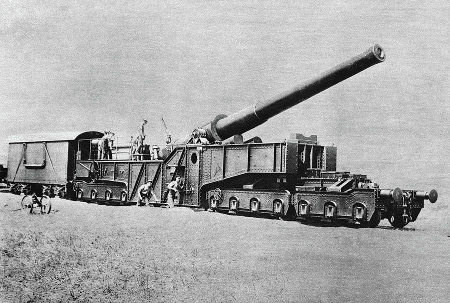 Wwi American Mortar Photograph by Granger