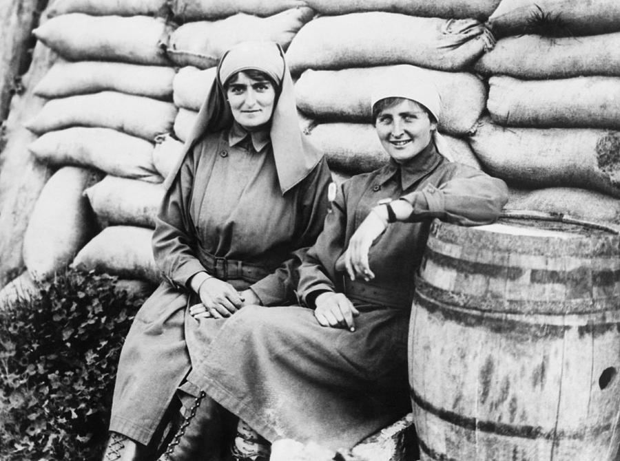 WWI Angels Of Mercy Photograph by Underwood Archives