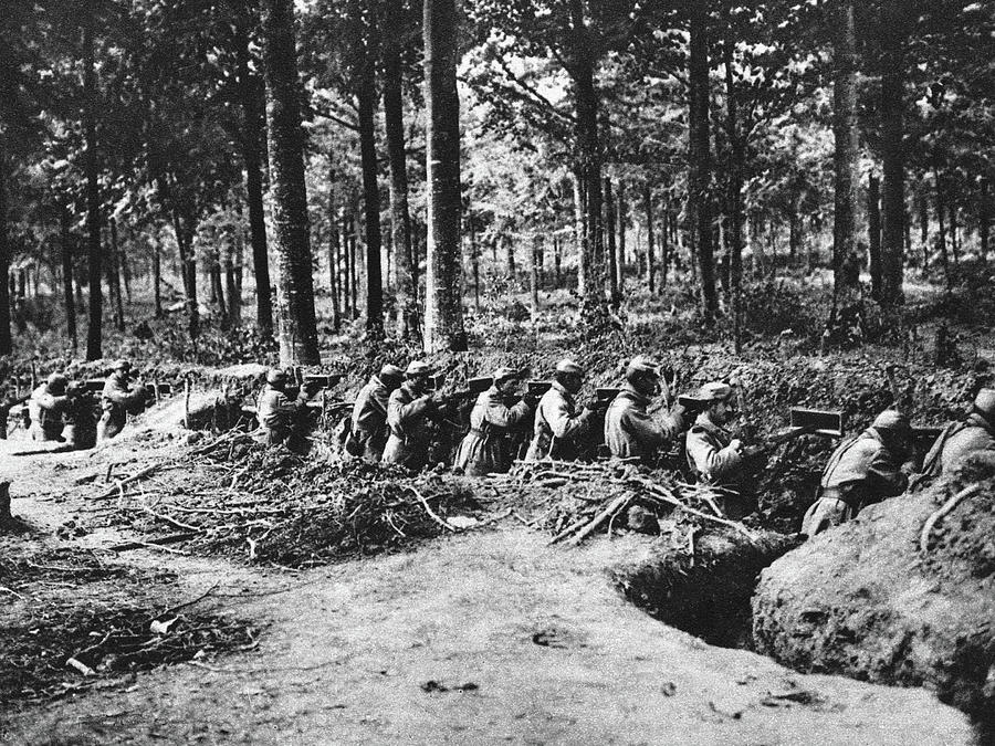 Wwi French Line Of Defense Photograph by Granger