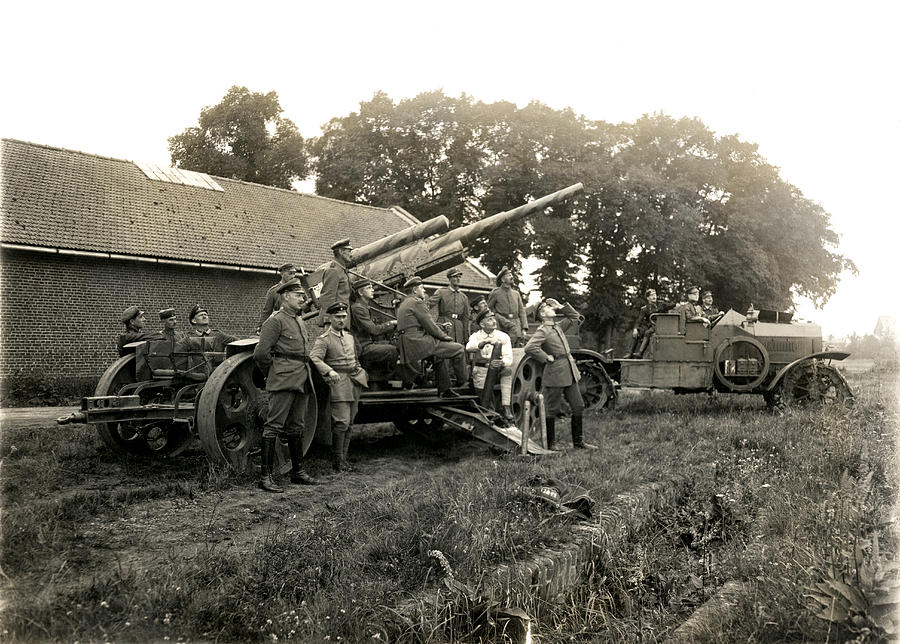 WWI German Anti Aircraft Gun Photograph by Historic Image