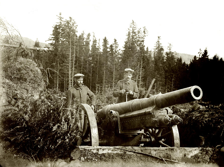 WWI Germany Artillery Photograph by Historic Image