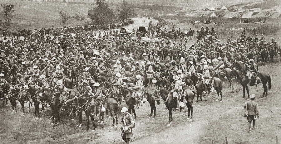 Wwi Indian Cavalry, 1918 Photograph By Granger - Pixels