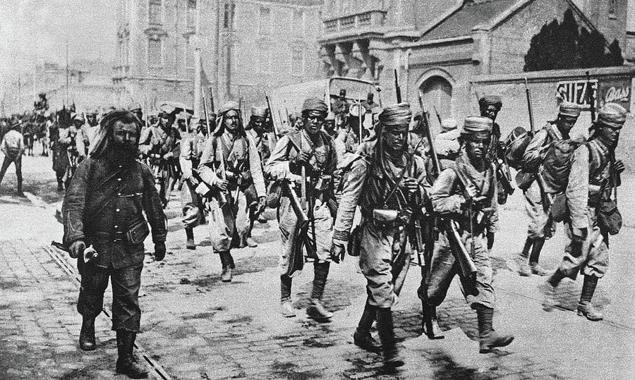 Wwi North African Troops Photograph by Granger