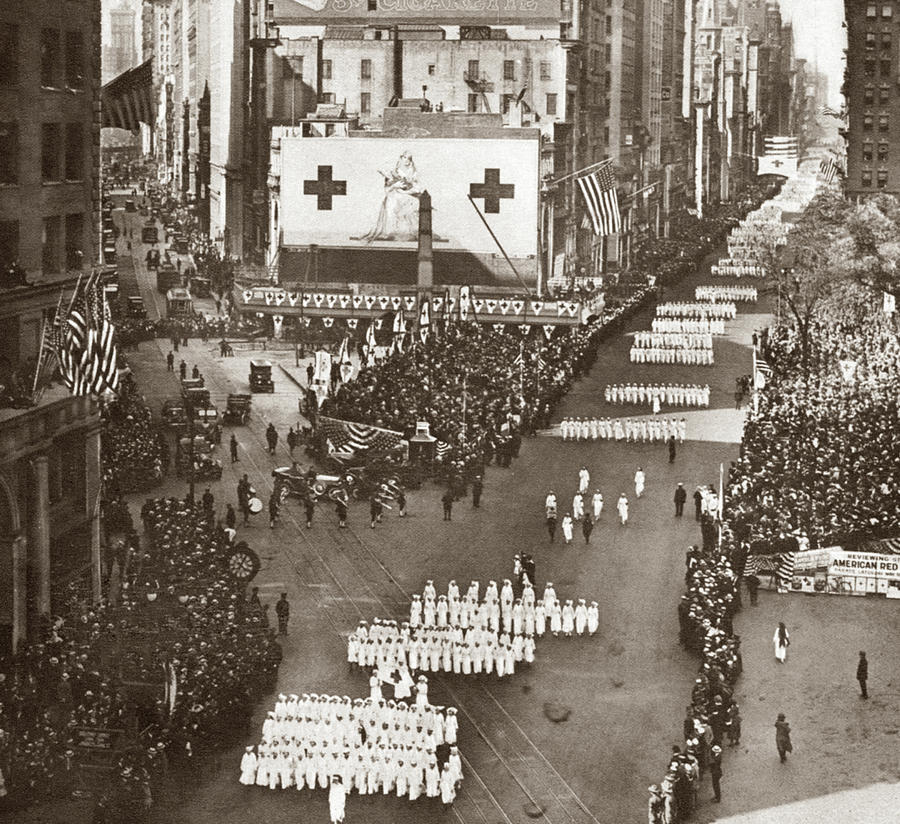 Wwi Red Cross Parade Photograph By Granger Pixels