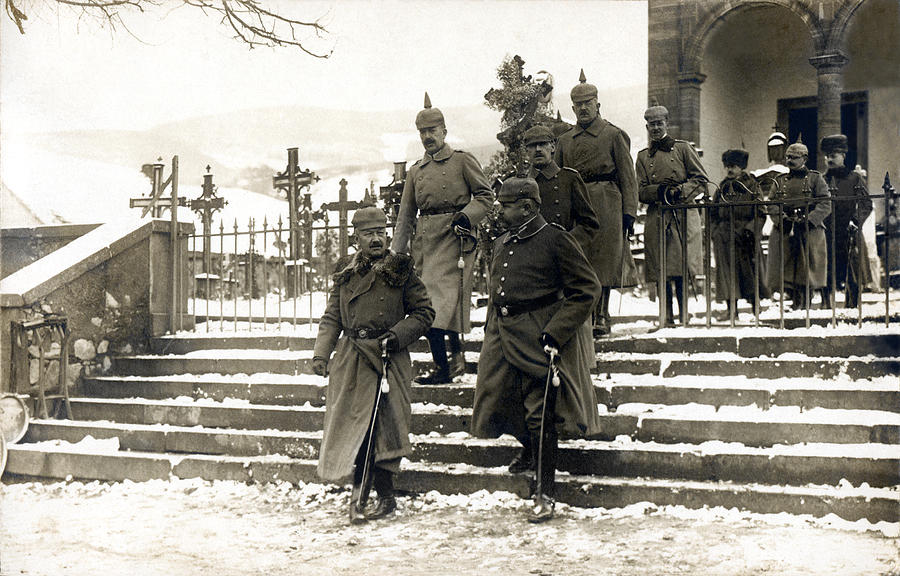 WWI The German High Command Photograph by Historic Image