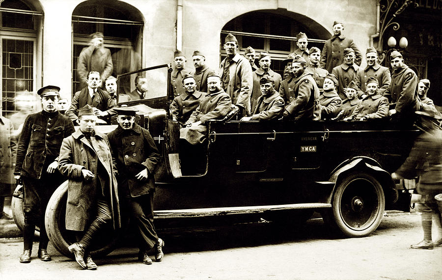 WWI Touring Paris in 1919 Photograph by Historic Image