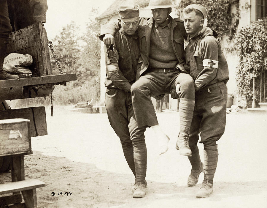 Wwi Wounded, 1918 Photograph by Granger - Fine Art America