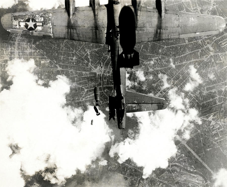 WWII B-17 Friendly Fire Incident no.2 Photograph by Historic Image