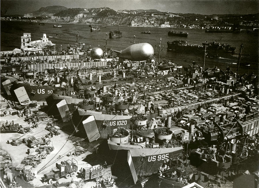 WWII Invasion of Southern France Photograph by Historic Image