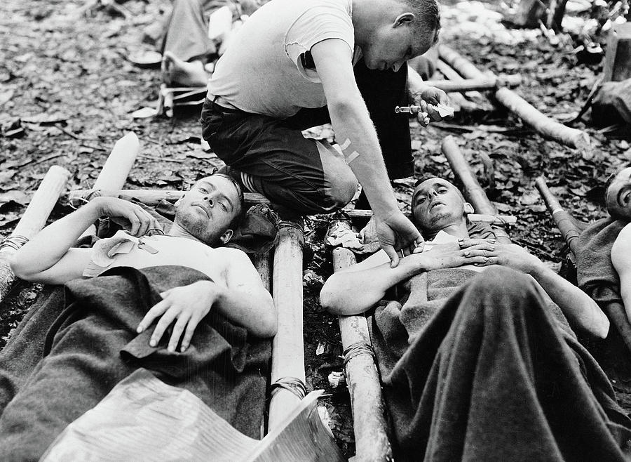 Wwii Medic, C1943 Photograph by Granger