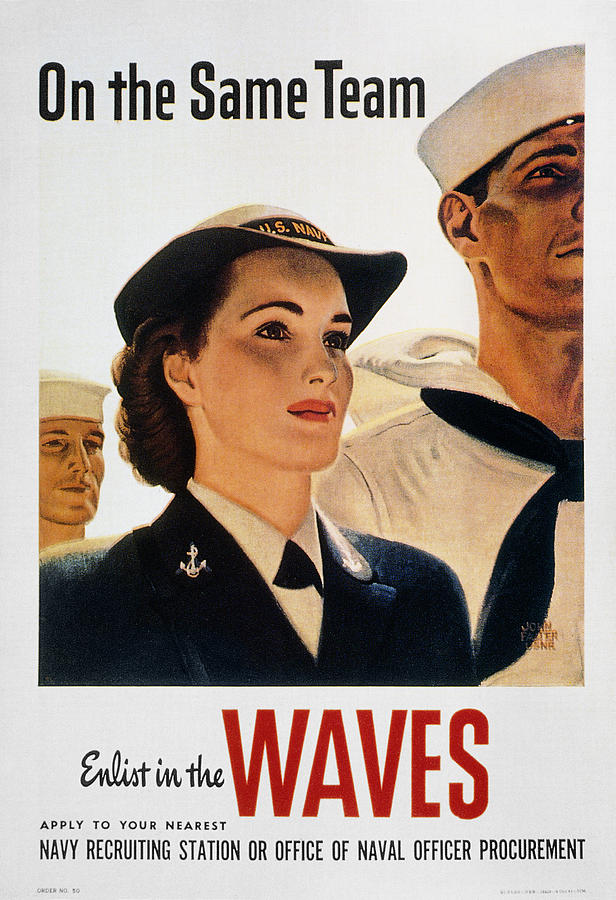 Allied Photograph - Wwii: Waves Poster by Granger