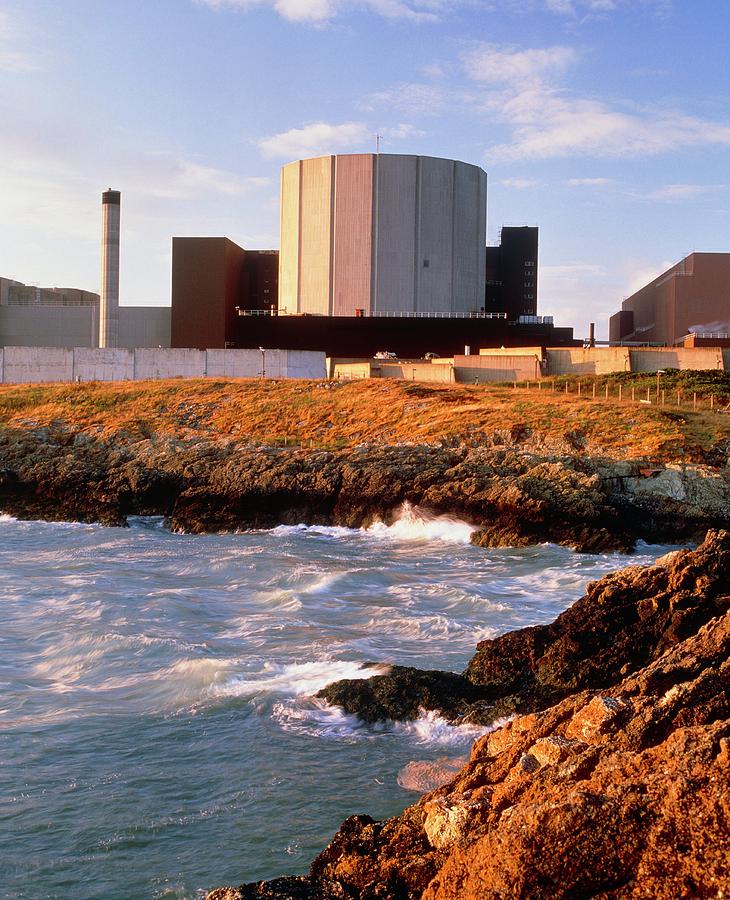 Wylfa Nuclear Power Station In Wales Photograph By Martin Bond/science ...