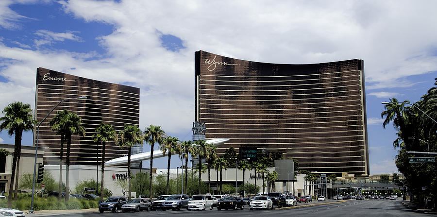 Las Vegas Photograph - Wynn and Encore Hotels and Casinos - Las Vegas by Jon Berghoff
