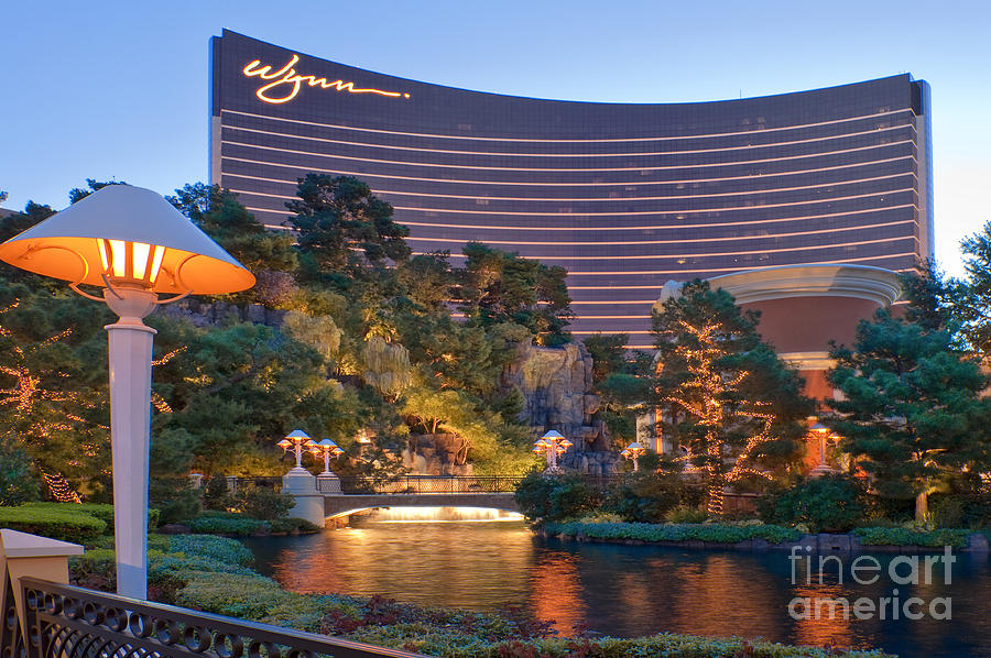 Wynn Hotel Casino Las Vegas Nevada Photograph by David Zanzinger
