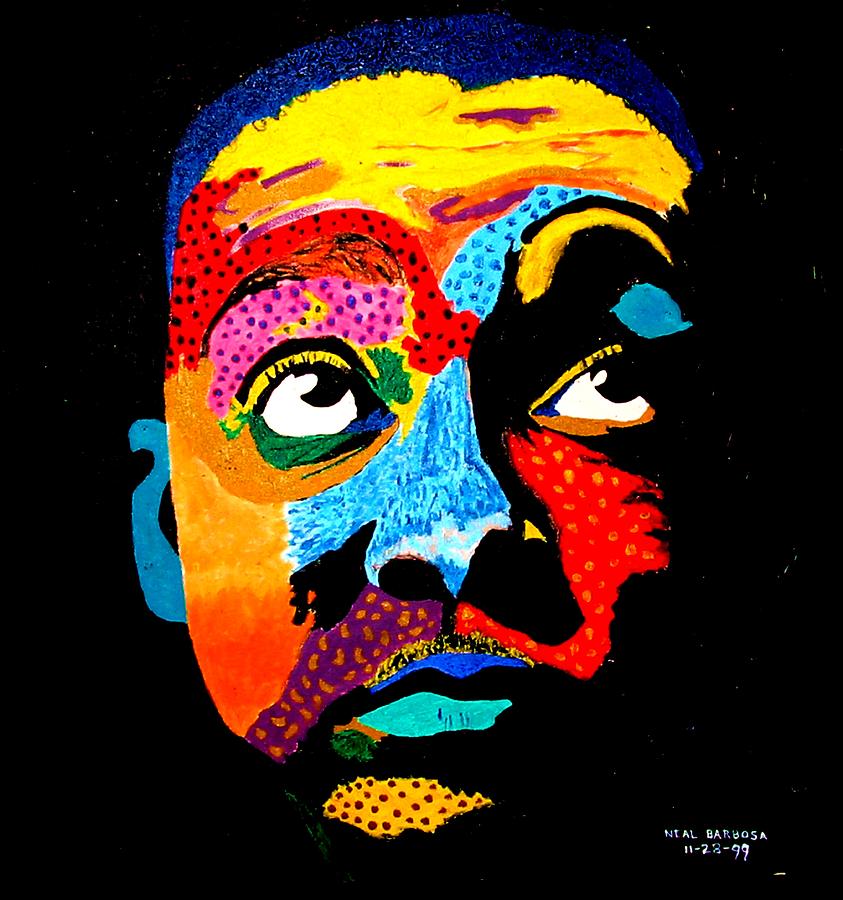 Wynton Marsalis Painting by Neal Barbosa