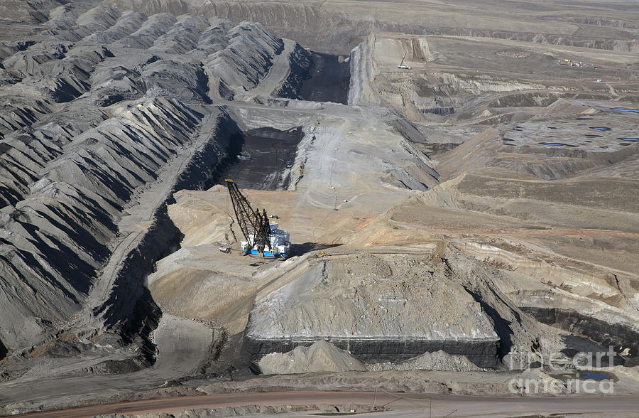 Wyoming Coal Mine Photograph by Jim West