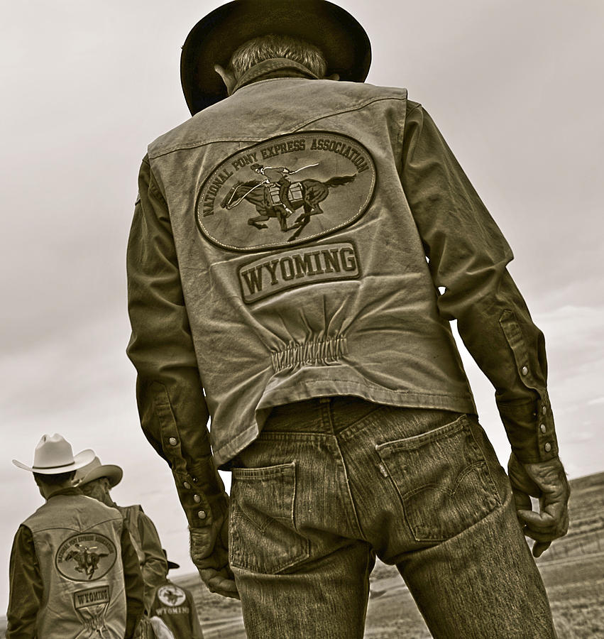 Wyoming Pony Express Photograph by Amanda Smith