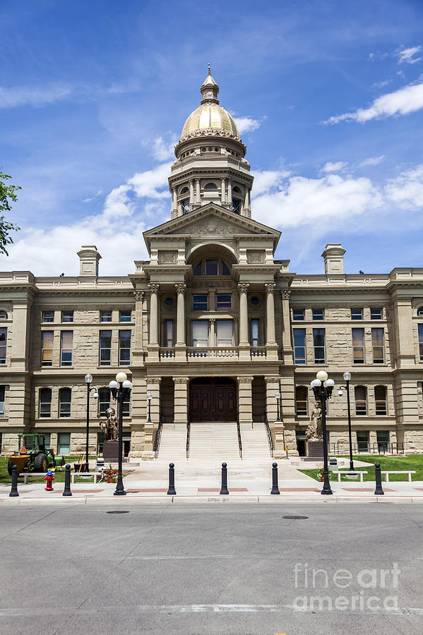 Wyoming State Capitol Building Photograph By David Gilder Fine Art