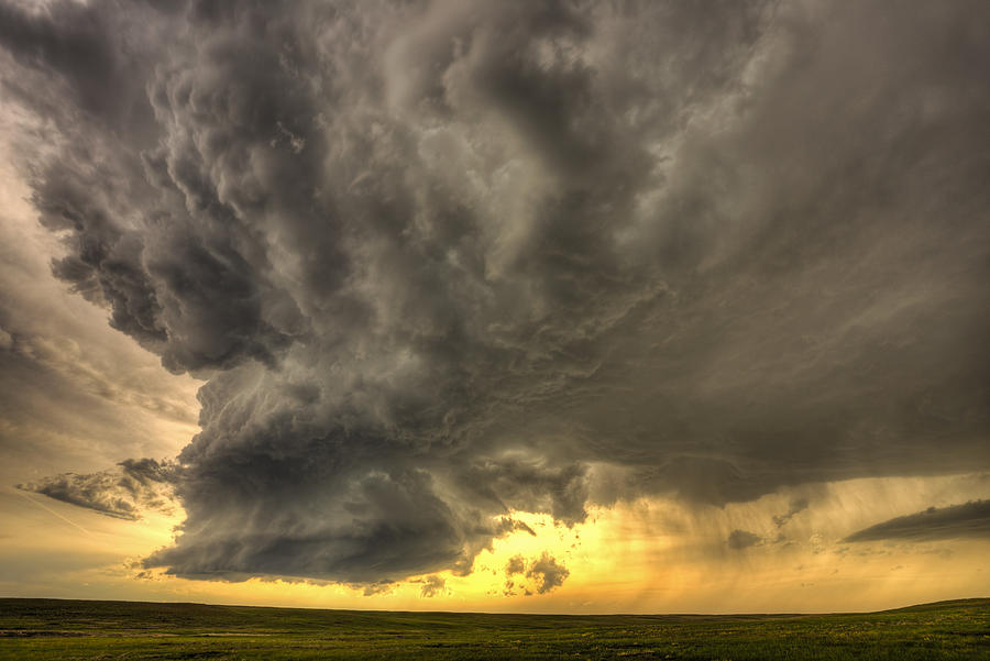 Wyoming Supercell - Newcastle Photograph by Douglas Berry