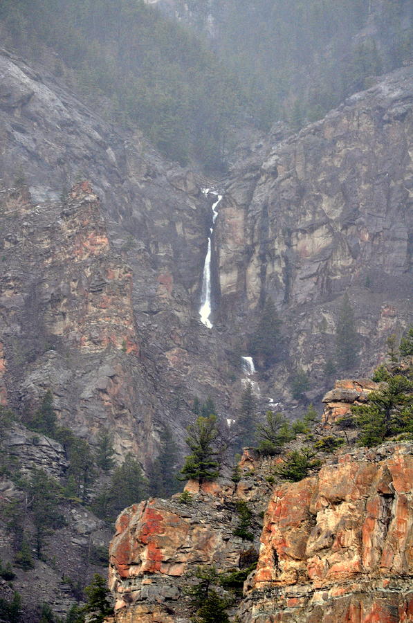 Wyoming Waterfall Photograph by Lisa Holland-Gillem