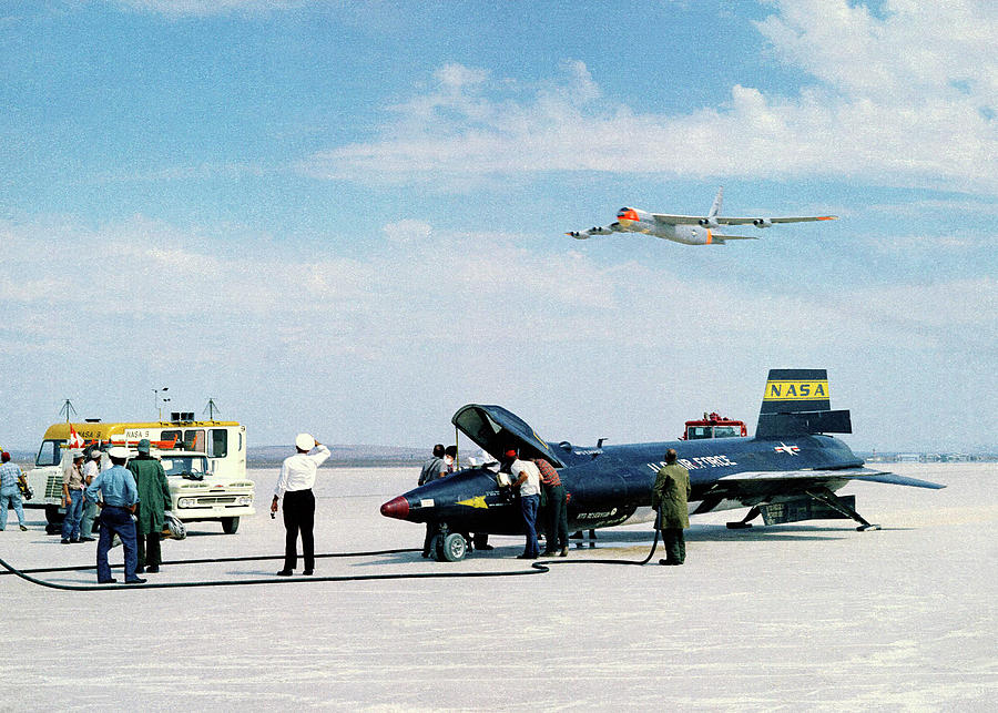X-15 Aircraft After Landing Photograph by Nasa