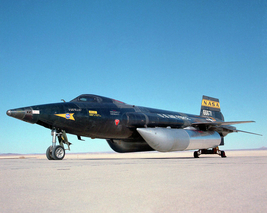 X-15 Aircraft And Fuel Tanks Photograph by Nasa