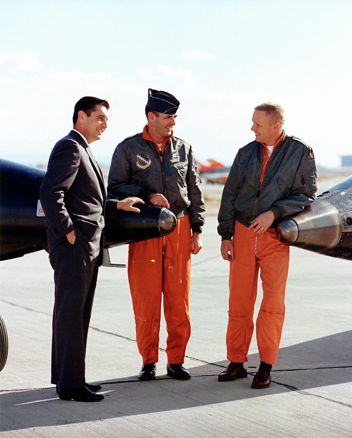 X-15 Aircraft Test Pilots Photograph by Nasa