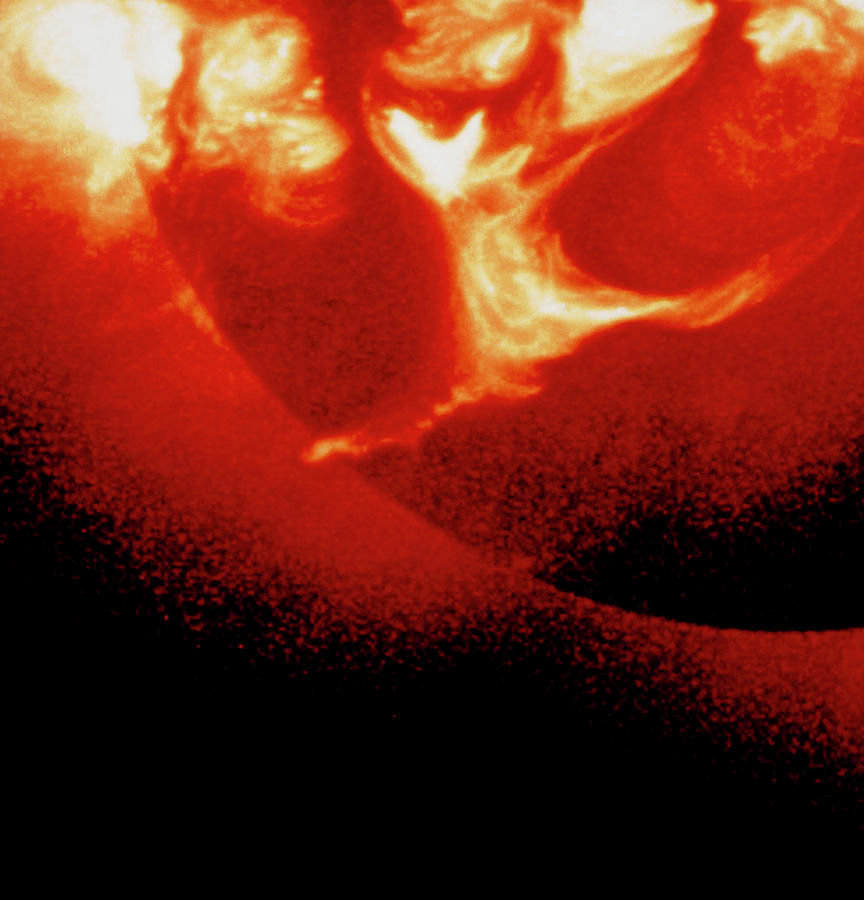 X-ray Of A Filament In The Solar Corona Photograph by Jisas/lockheed/science Photo Library