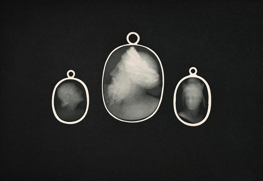 X-ray Of Gold-mounted Cameos, 1896 Photograph by Metropolitan Museum of Art