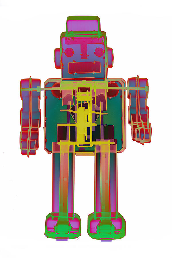 X-ray Robot  - 3N2O No. 9 Photograph by Roy Livingston