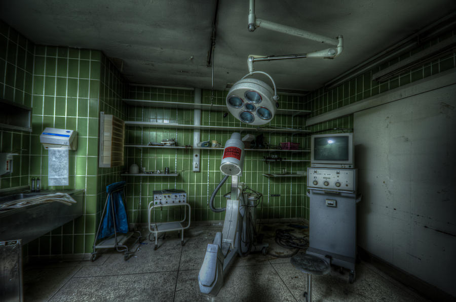 X ray room Digital Art by Nathan Wright